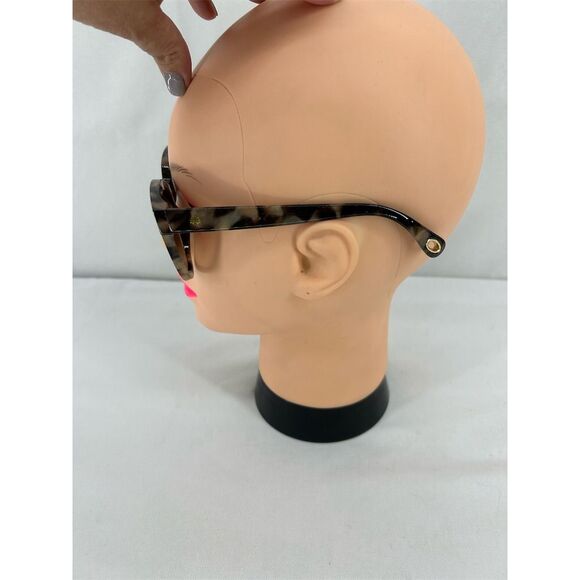 Lele Sadoughi Women's Square Sunglasses Brown Tortoise Shell - Picture 4 of 9